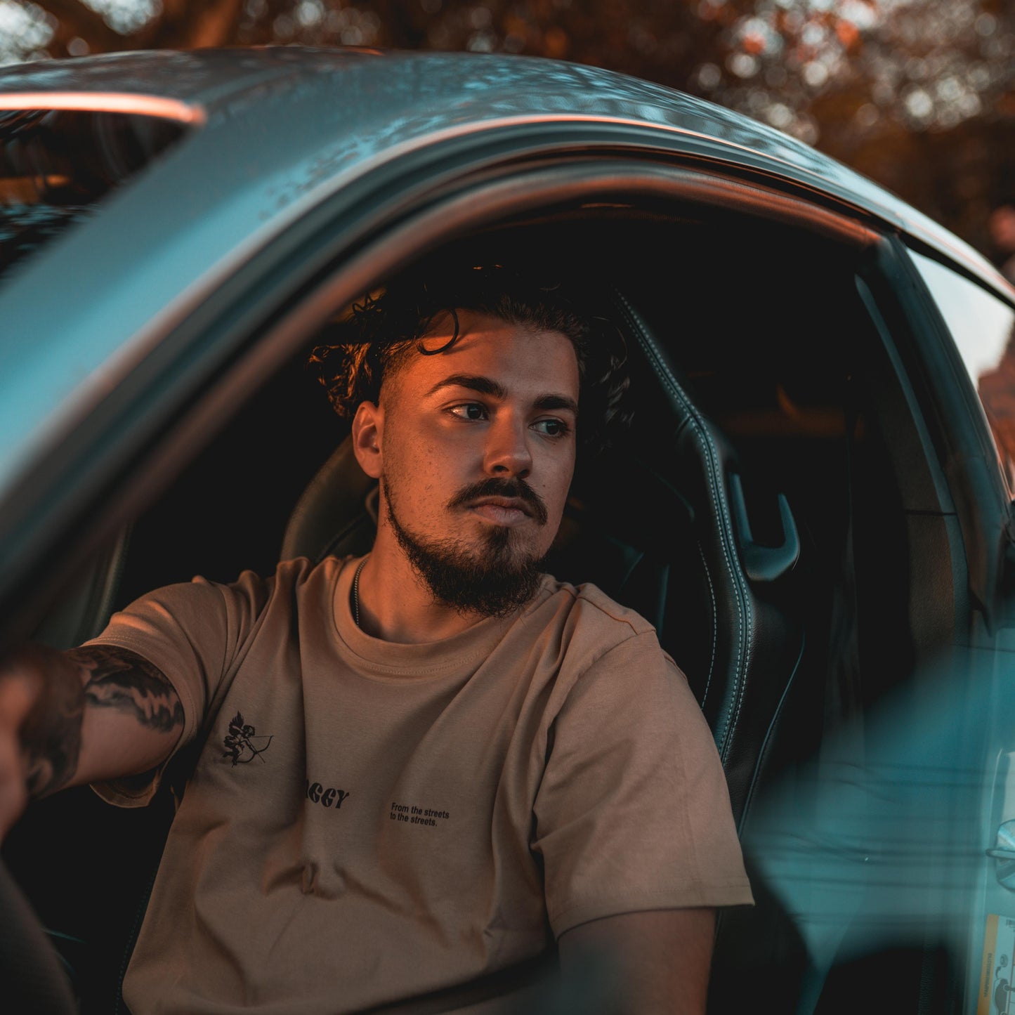 CHOOSE THOSE WHO CHOOSE YOU TEE BEIGE