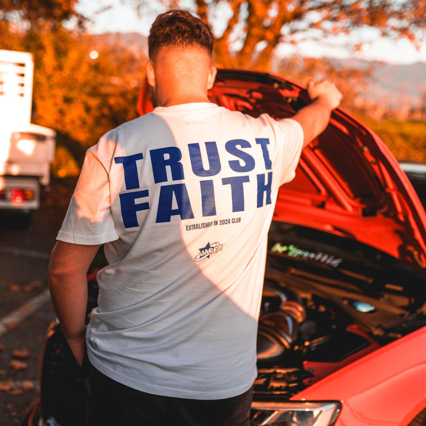 TRUST FAITH TEE WHITE